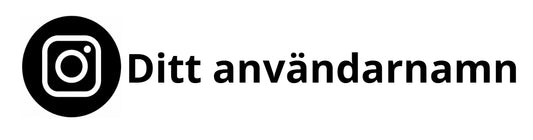 Dekal med Instagram ikon